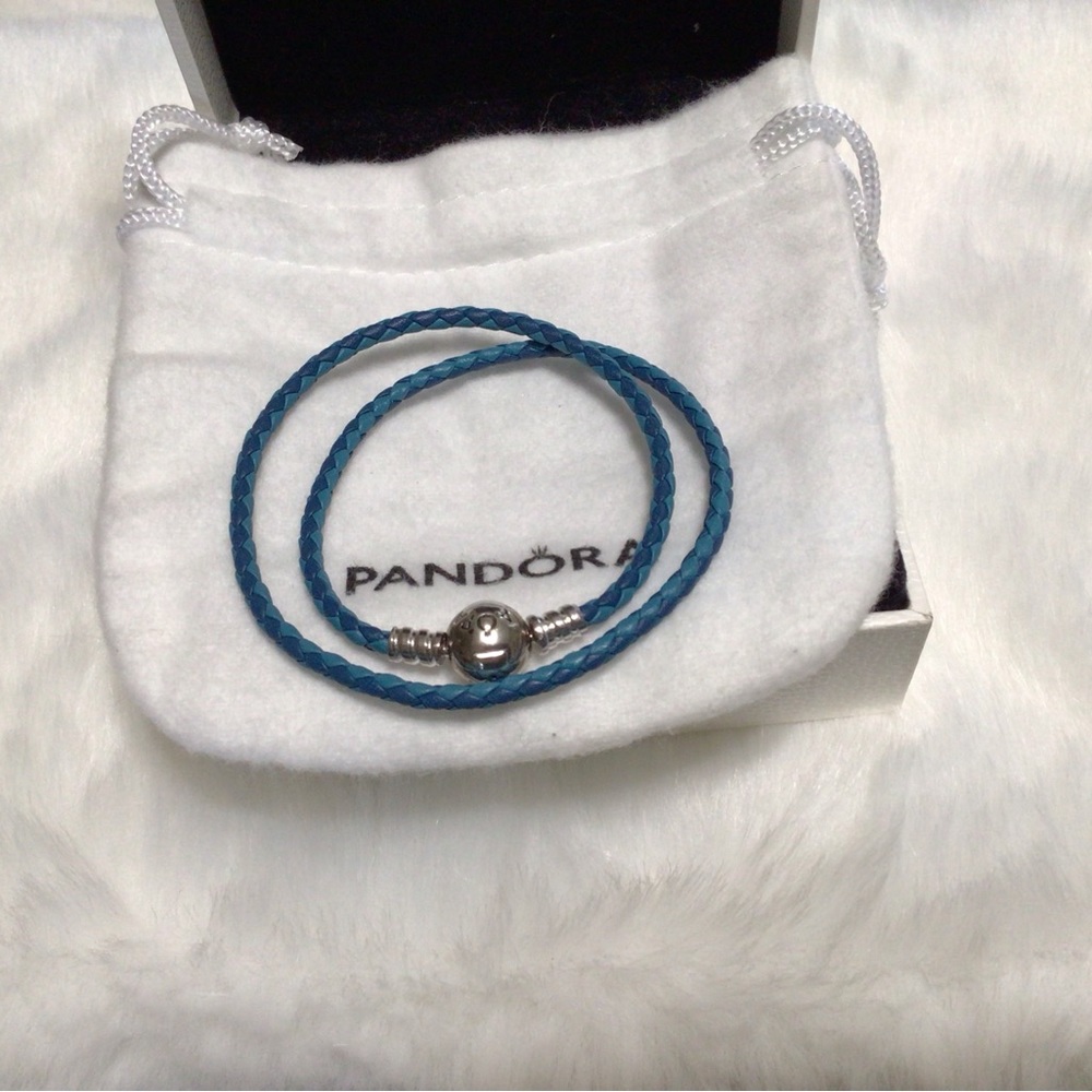 Pandora leather bracelet